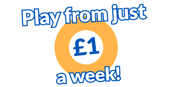 Play from just £1 a week!